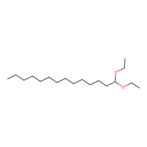 1,1-Diethoxy-n-tetradecane structure