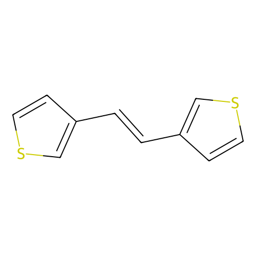 Bis(3-thienyl)ethene structure