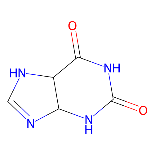 1,3,4,5-Tetrahydropurine-2,6-dione structure