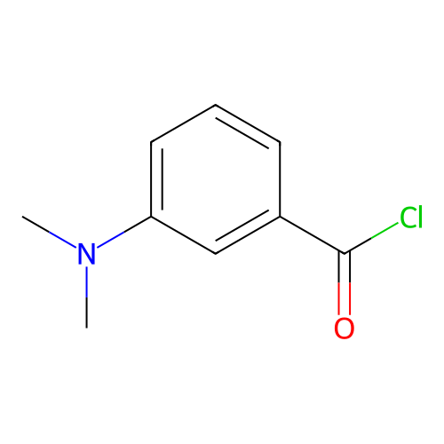 3-Dimethylaminobenzoyl chloride structure