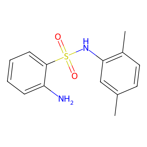 2-amino-N-(2,5-dimethyl-phenyl)-benzenesulfonamide structure
