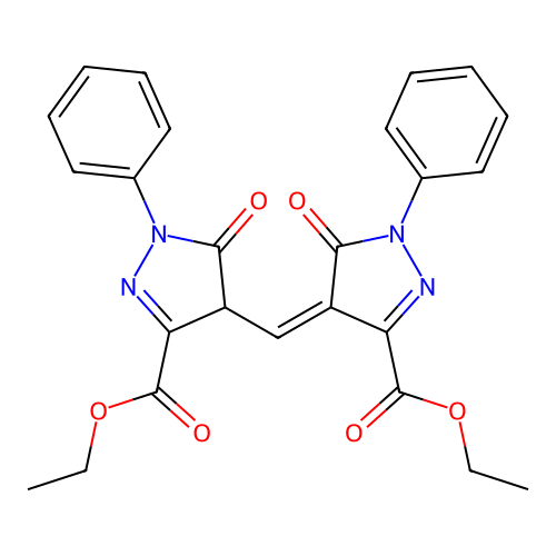 1H-Pyrazole-3-carboxylic acid, 4-[[3-(ethoxycarbonyl)-4,5-di structure
