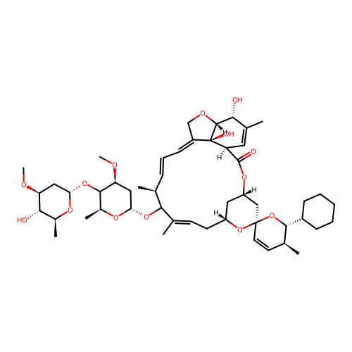 多拉菌素 structure