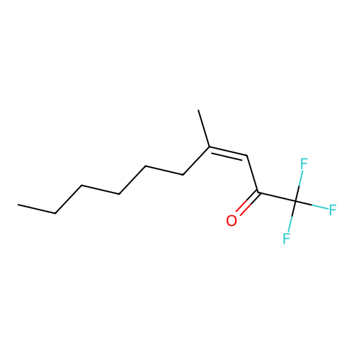 (Z)-1,1,1-Trifluoro-4-methyldec-3-en-2-one structure