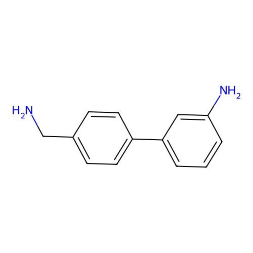 3-[4-(Aminomethyl)phenyl]aniline structure