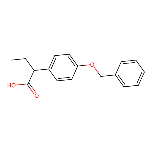 4-苄氧基苯基丁酸 structure