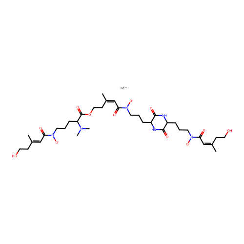 N(alpha)-dimethylcoprogen structure
