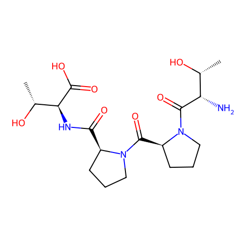 L-Threonine, L-threonyl-L-prolyl-L-prolyl- structure