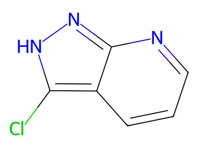 3-Chloro-1H-pyrazolo[3,4-b]pyridine structure