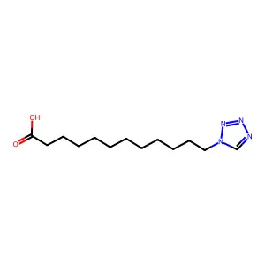1H-四唑-1-十二酸 structure