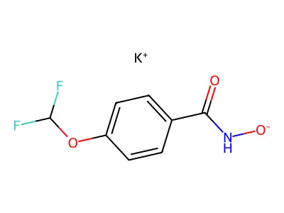 4-(difluoromethoxy)-N-hydroxybenzamide structure