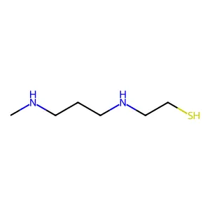 S-2-(3-甲氨基丙基氨基)乙硫醇 structure