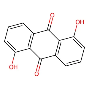 1,5-二羟基蒽醌 structure