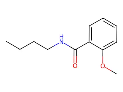 N-butyl-2-methoxybenzamide structure