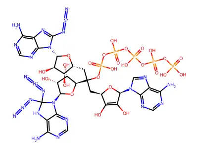 8-Azido-p3A3 structure