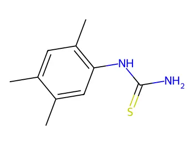 N-(2,4,5-Trimethylphenyl)thiourea structure