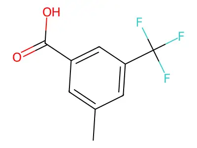 3-Methyl-5-(trifluoromethyl)benzoic acid structure