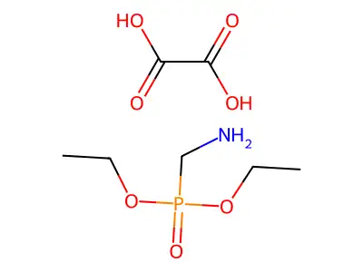 Diethoxyphosphorylmethylazanium structure