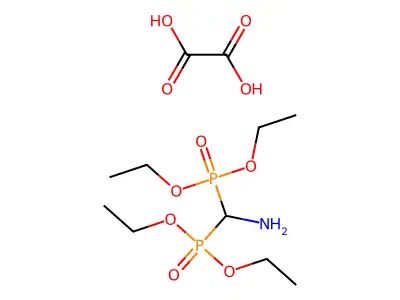 Tetraethyl (aminomethylene)bis(phosphonate) oxalate structure