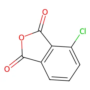 3-Chlorophthalic anhydride structure