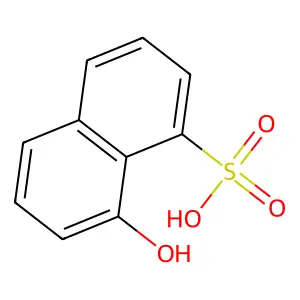 1-萘酚-8-磺酸 structure