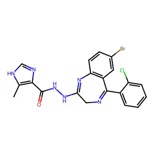 2-Amino-1-bromo-3-chloro-anthraquinone structure