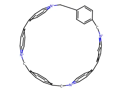 Cyclobis(paraquat-p-phenylene) structure