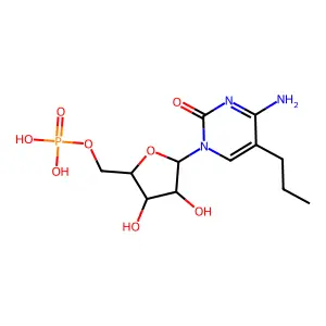 5-n-Propylcytidine 5'-monophosphate structure