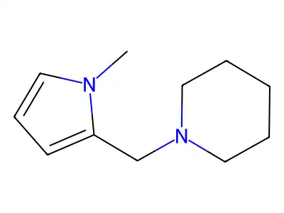 Piperidine, 1-[(1-methyl-1H-pyrrol-2-yl)methyl]- structure