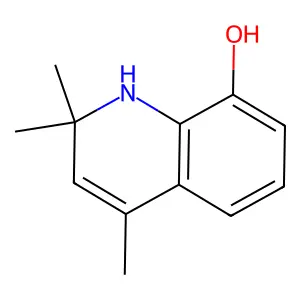 8-Quinolinol, 1,2-dihydro-2,2,4-trimethyl- structure