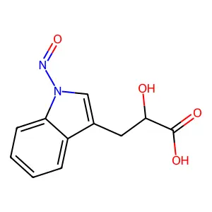 N-Nitrosoindole-3-lactic acid structure