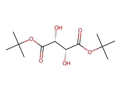 Di-tert-butyl tartrate structure
