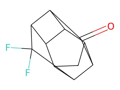 11,11-Difluoropentacyclo[5.4.0.0^{2,6}.0^{3,10}.0^{5,9}]undecan-8-one structure