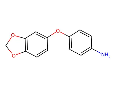 4-(Benzo[1,3]dioxol-5-yloxy)-phenylamine structure