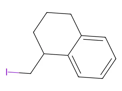 1-(Iodomethyl)-1,2,3,4-tetrahydronaphthalene structure
