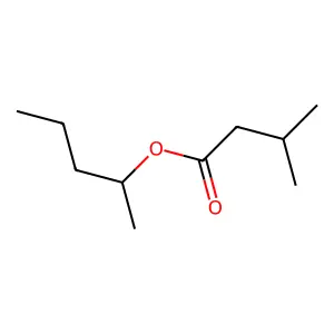 Pentan-2-yl 3-methylbutanoate structure