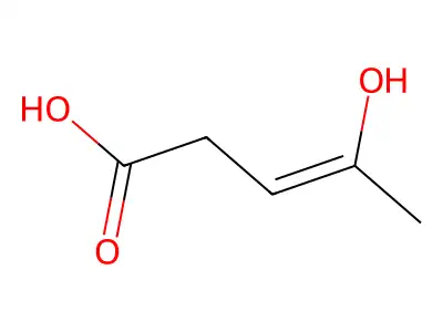 4-羟基戊-3-烯酸 structure