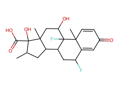 氟米松酸 structure