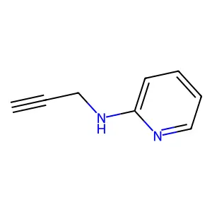 N-prop-2-ynylpyridin-2-amine structure