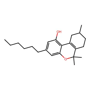 正己基-Δ3-THC structure