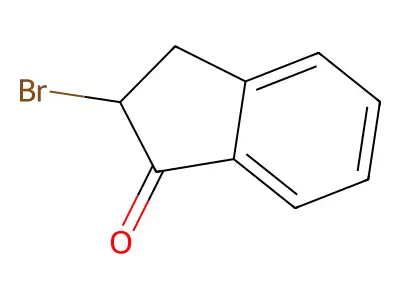 2-Bromo-1-indanone structure