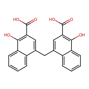 3,4,6,7,8-Pentabromo-1,2-dichlorooxanthrene structure