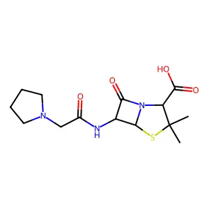 Dibenzofuran, bromopentachloro- structure
