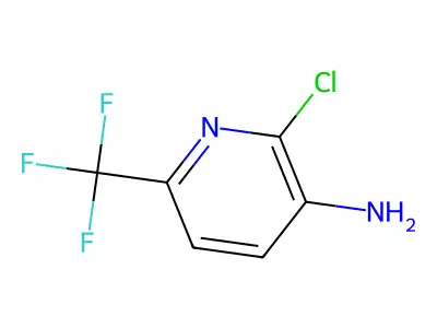 2-Chloro-6-(trifluoromethyl)pyridin-3-amine structure