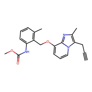 3-(6-Aminohexyl)-4-hydroxy-5,5-dimethyl-4-phenyl-1,3-oxazolidin-2-one structure