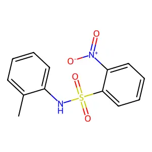 Benzenesulfonamide, N-(2-methylphenyl)-2-nitro- structure