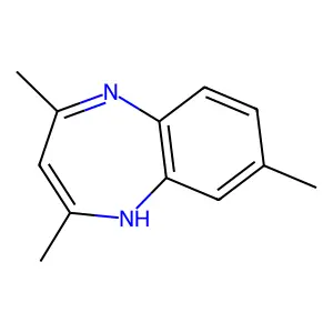 2,4,8-Trimethyl-1H-benzo[b][1,4]diazepine structure