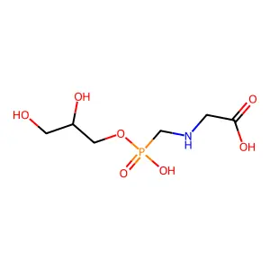 Dibenzofuran, dibromochloro- structure