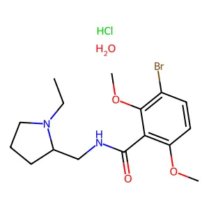Remoxipride Hydrochloride structure