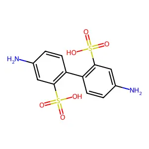 2,2'-Benzidinedisulfonic acid structure